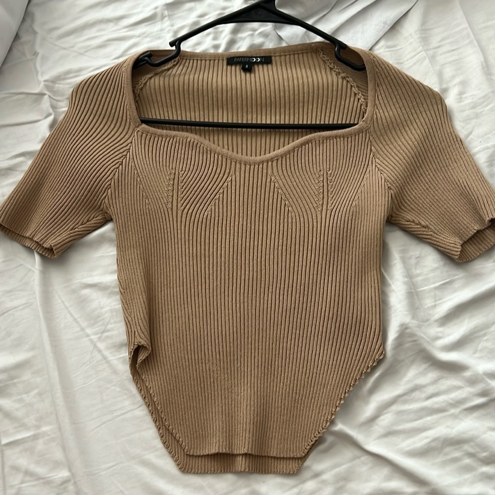 Tan top